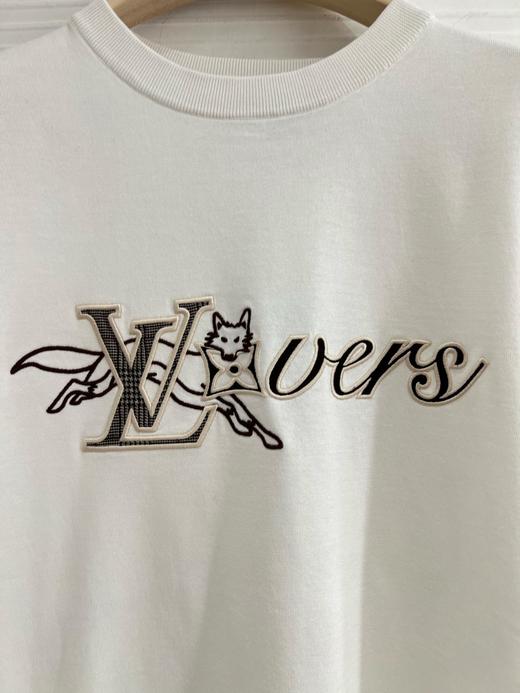 中性款刺绣短袖T恤ba 商品图2