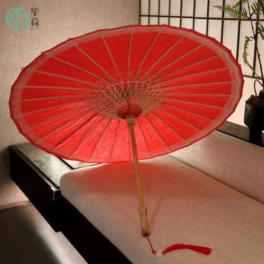 【手工非遗防雨防晒油纸伞】中式传统女实用纸伞古风雨伞汉服伞 商品图2