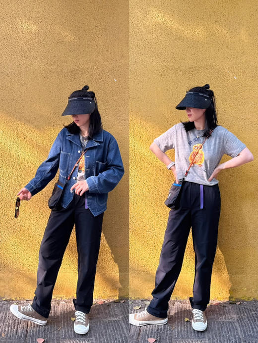 26春夏--鸟薄的-软壳窄裤管显瘦户外休闲裤包邮+三天无理由退换】 商品图3