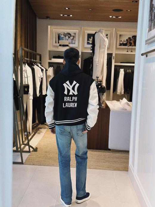 56件！！高端限定联名！！！Polo Ralph Lauren × MLB（纽约洋基队） 联名棒球服外套 商品图0