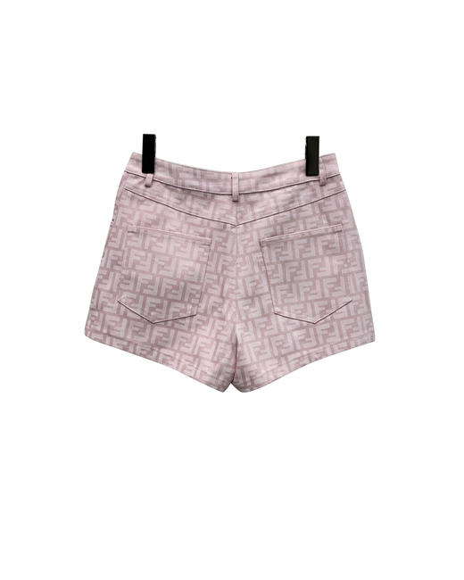 女款提花全棉牛仔短裤 可配套装fe011 商品图1