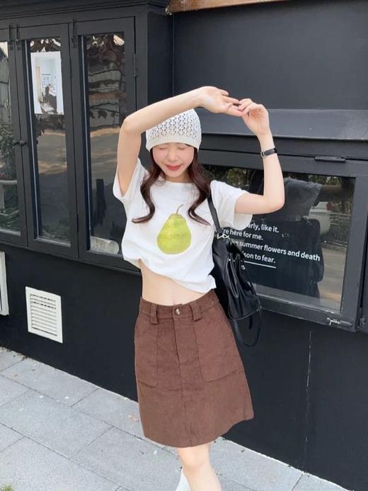 韩国fle*ta一颗梨子🍐麻感T！热巴同款！ 商品图2