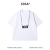 SDSA男装2026新款高贵轻奢潮牌撞色相机印花圆领短袖T恤百搭上衣 商品缩略图0