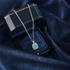 子佩集【碧海潮生】银S925套链【PM2211-XF】项链培育宝石帕拉伊巴蓝碧玺2601 商品缩略图1