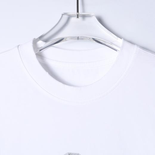 88312SDSA男装2026新款高贵轻奢美式潮牌印花刺绣字母圆领短袖T恤百搭 商品图2