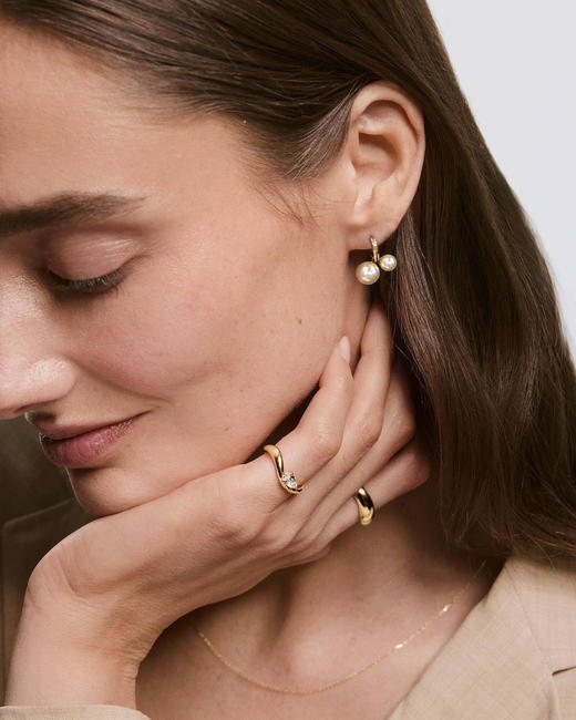 加拿大轻奢牌MEJUR爆款慕斯樱桃珍珠耳钉正品 商品图9