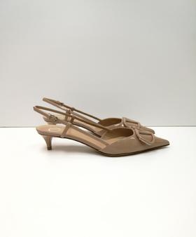 女款VLogo Signature漆皮高跟鞋zh023