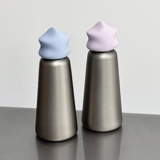 【2026新款不锈钢保温杯500ml】创意星星学生儿童便携户外运动水杯 商品图1