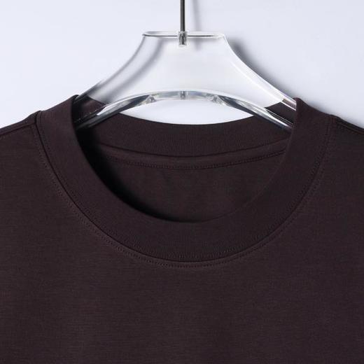 36312SDSA男装2026新款高贵轻奢小众设计拼接设计圆领短袖T恤百搭宽松 商品图3