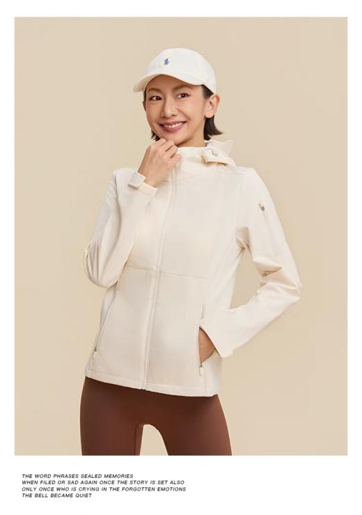 户外山系防风防水修身微磨毛软壳冲锋外套 商品图0