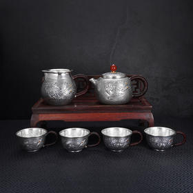 子佩集【丹凤朝阳】银S999摆件【YMT053】【YMT054】【YMT055】茶具小茶壶公道杯小茶杯【多规格】2601