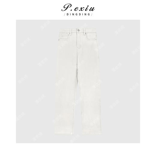 03-4潘依绣丁丁宠粉气质显瘦百搭直筒九分牛仔休闲裤 D67030 商品图1