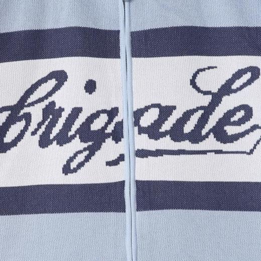 SDSA男装2026新款轻奢老钱风撞色字母提花拉链短袖翻领短袖T恤 商品图2