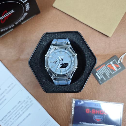 G-SHOCK卡西欧GA-2100碳纤核心防护系列 超薄的极致体验！个性八角的前卫外观 商品图2