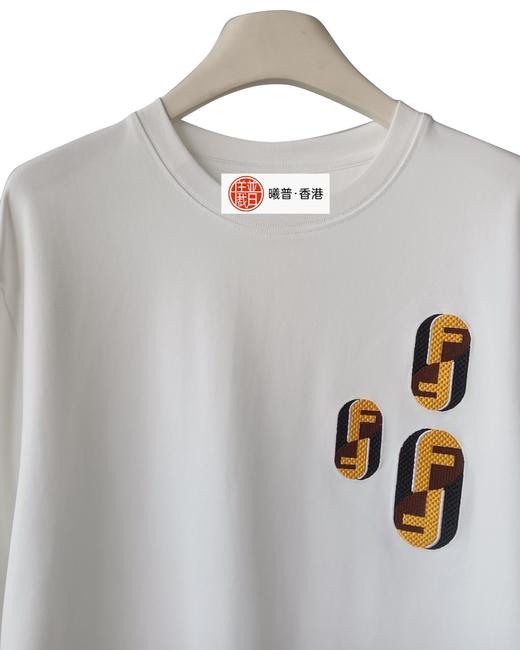 中性款纯棉刺绣短袖T恤ba011 商品图2