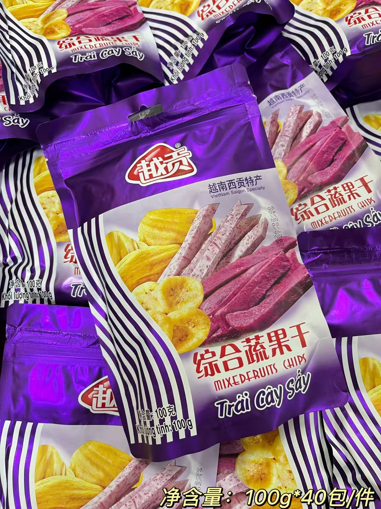 越贡综合蔬果干100g   8936021270325