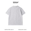 SDSA男装2026新款轻奢潮牌扎染拼接翻领假两件短袖T恤百搭宽松潮 商品缩略图4