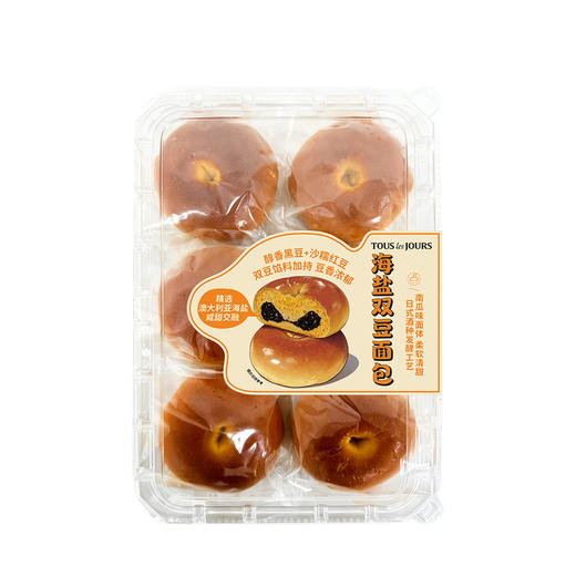 MM 山姆 多乐之日 海盐双豆面包 540g 商品图0