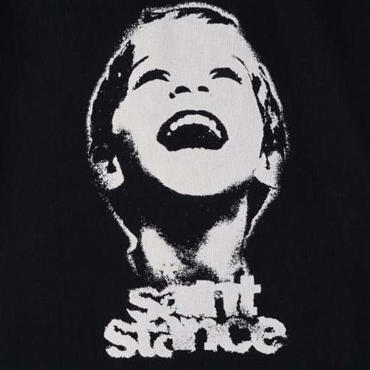 88210SDSA男装2026新款高贵轻奢潮牌复古小孩头像做旧印花短袖T恤百搭 商品图4