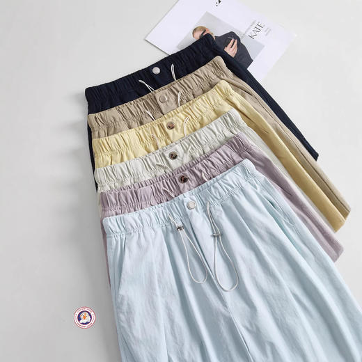 【气球工装裤】春夏新款两穿宽松直筒休闲阔腿裤 商品图3