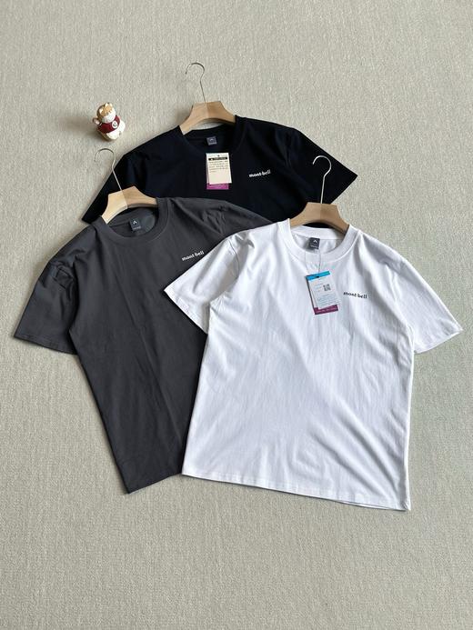 中产最爱！小众宝藏单品！mont-bell 美山日线户外运动透气舒适柔软圆领纯棉T恤 商品图0