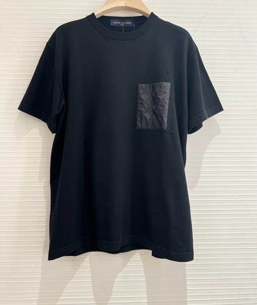 男款口袋logo短袖T恤he 商品图0