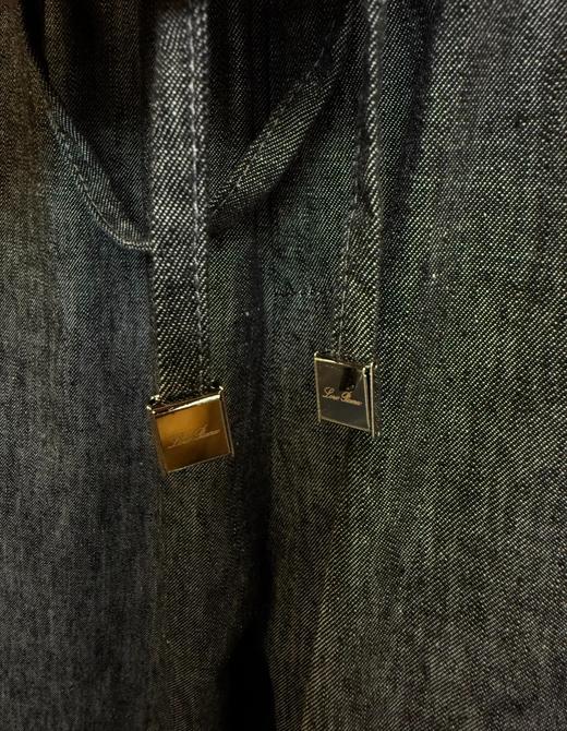 男款亚麻抽绳休闲裤长裤he015 商品图2