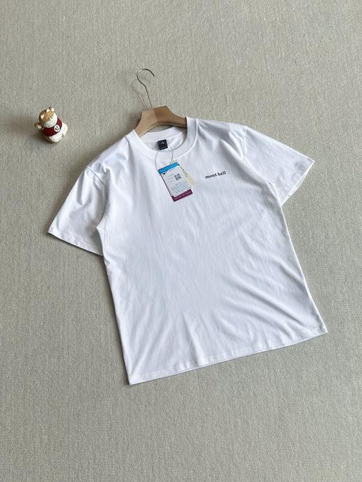 中产最爱！小众宝藏单品！mont-bell 美山日线户外运动透气舒适柔软圆领纯棉T恤 商品图2