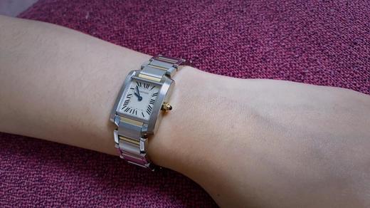 卡地亚 法国坦克系列W51007Q4瑞士石英机芯腕表 尺寸：25X20mm 商品图3