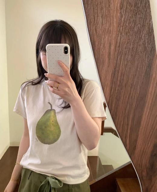 韩国fle*ta一颗梨子🍐麻感T！热巴同款！ 商品图8
