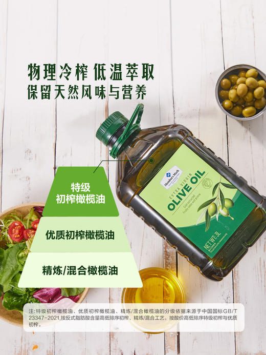 MM 山姆 Member's Mark 特级初榨橄榄油 3L 商品图3