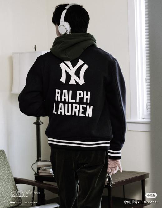 56件！！高端限定联名！！！Polo Ralph Lauren × MLB（纽约洋基队） 联名棒球服外套 商品图1