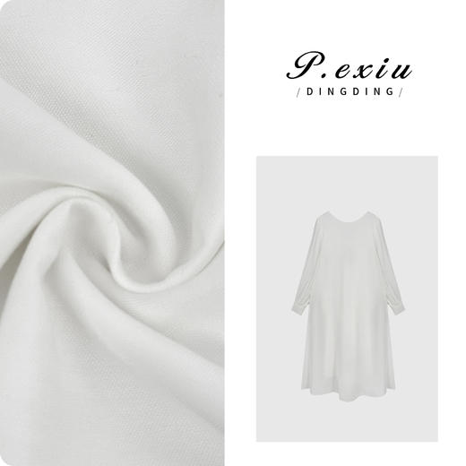 03-4潘依绣丁丁宠粉PanYiXiu/潘依绣淑女风春夏减龄气质舒适露背连衣裙 Q1509 商品图0