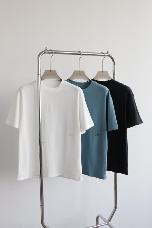 2H 日版华夫格速干宽松短袖T恤  TX608 商品图3