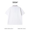 SDSA男装2026新款高贵轻奢潮牌肌理感撞色polo领短袖T恤百搭上衣 商品缩略图4