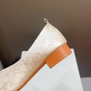 【高定年代】秋季新款新中式鞋子女浅口软底豆豆鞋低跟时尚方头拼接单鞋 商品缩略图3