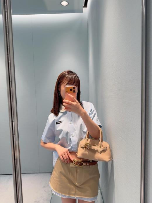 MiuMiu 26早春新款衬衫短袖（MM） 商品图4