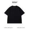 SDSA男装2026新款高贵轻奢美式潮牌玩偶印花圆领短袖T恤宽松百搭 商品缩略图4