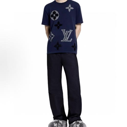 驴家 25ssmonogram大花针织短袖 男女同款（DY） 商品图4