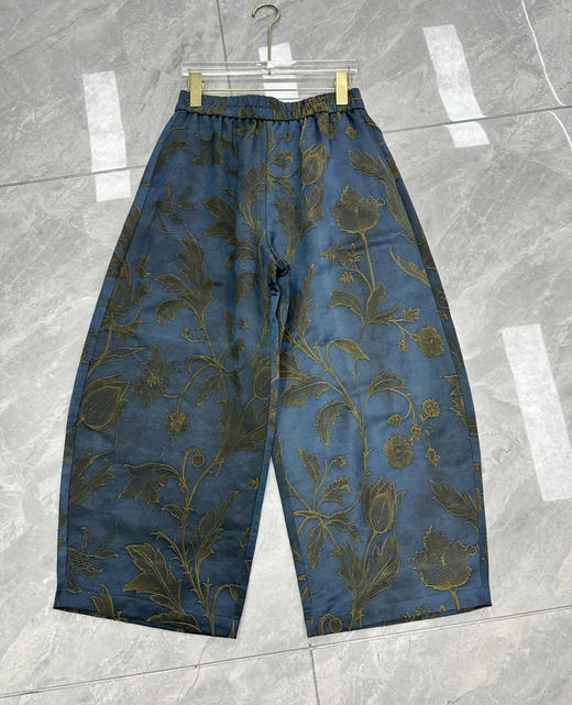 新款提花气球八分裤 商品图2