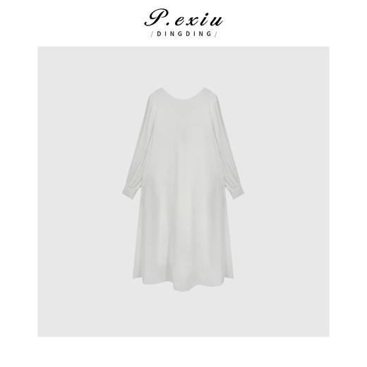 03-4潘依绣丁丁宠粉PanYiXiu/潘依绣淑女风春夏减龄气质舒适露背连衣裙 Q1509 商品图1