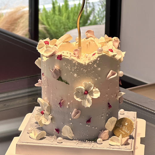 LITTLE WITCH温婉韩式花花蛋糕 加高 商品图0