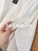 专柜实拍【极简通勤！】拉夏贝尔/La Chapelle翻领衣领内里腰果花小众拼接设计纯棉衬衣百搭时髦上衣 商品缩略图9