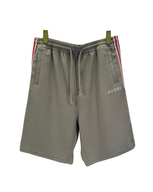 男款织带刺绣短裤 可配套装lv012 商品图0