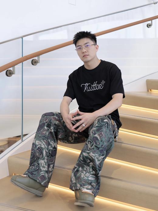 驴家 25ss字母标识金属钻珠链绣短袖T恤 男女同款 （DY） 商品图9