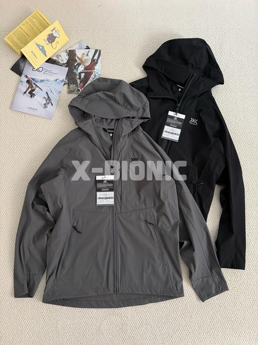 X-BIONIC 旷野隐者户外防风拒水中量连帽夹克 商品图3