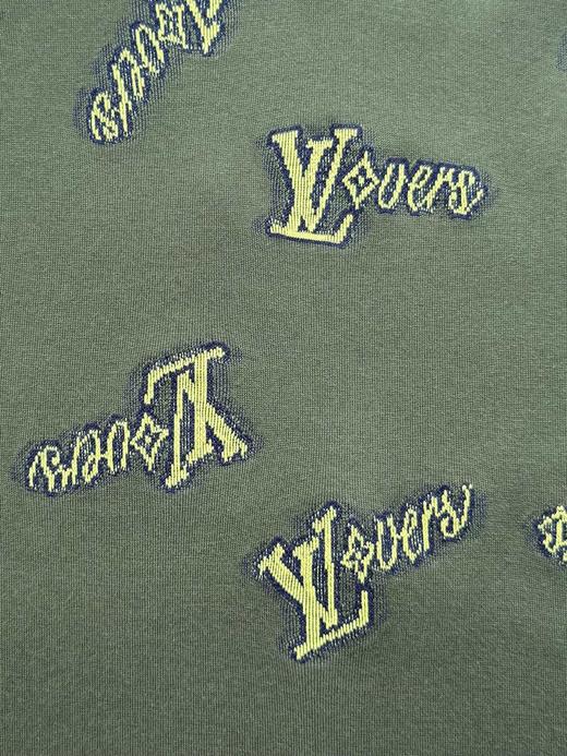 驴家 25ss提花剪花字母短袖T恤 男女同款 （DY） 商品图9