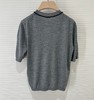 女款logo短袖针织衫hu014 商品缩略图1