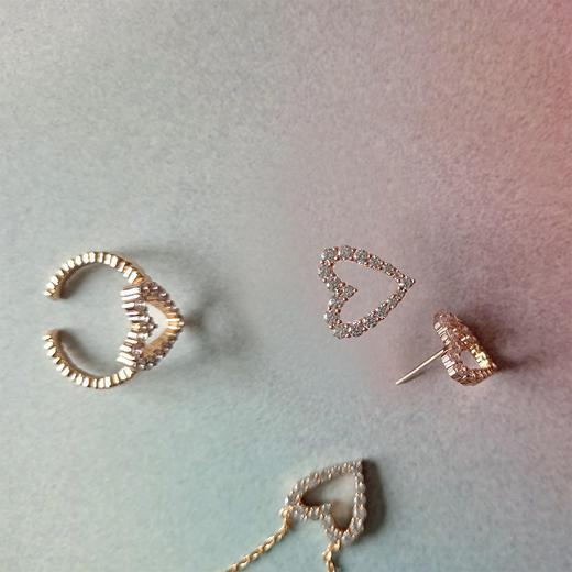 LHWINDSO 温莎珠宝 Heart of Light心影系列项链/耳环/戒指 商品图1