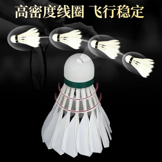华美CT100羽毛球单边耐打不易烂飞行稳定学生俱乐部训练球鸭毛 商品图2